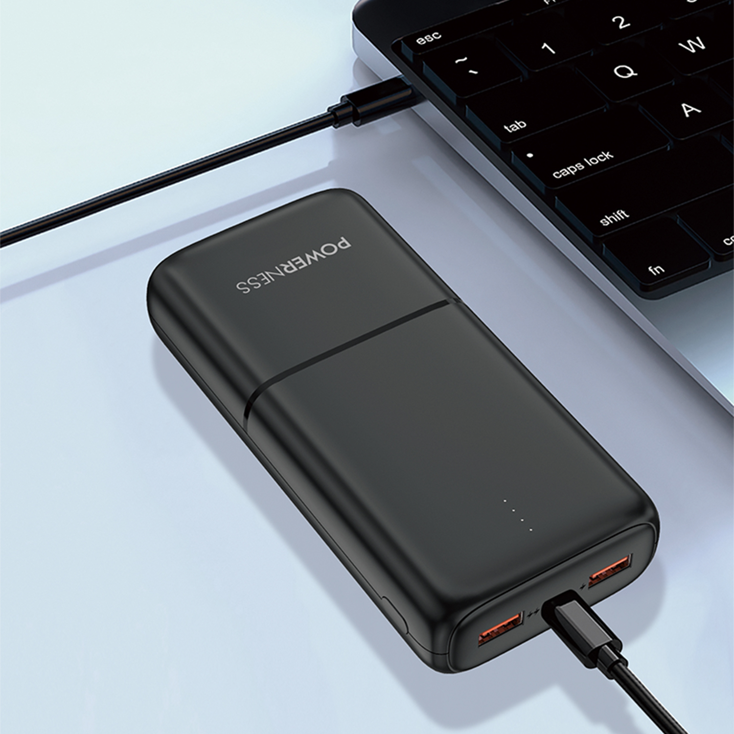 Powerness Hiker U72 Power Bank Beispiel